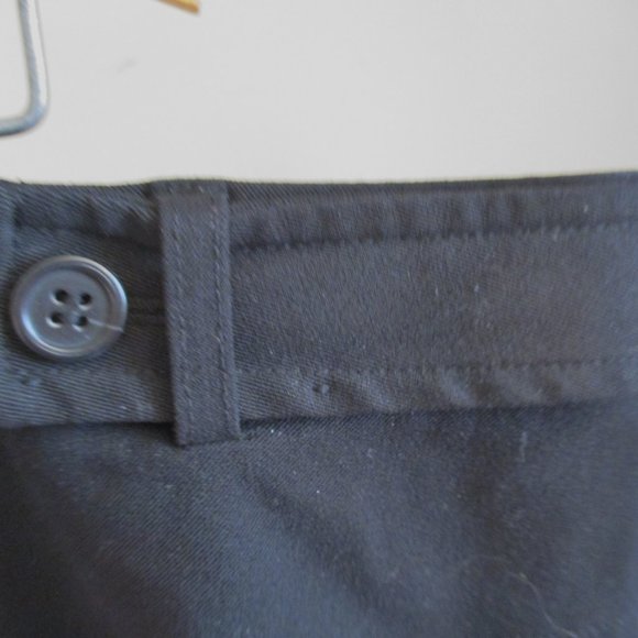 Lane Bryant Womens Plus Size Skirt Black Knee Length, Career, Back Pleats, Sz 22 - Picture 3 of 12